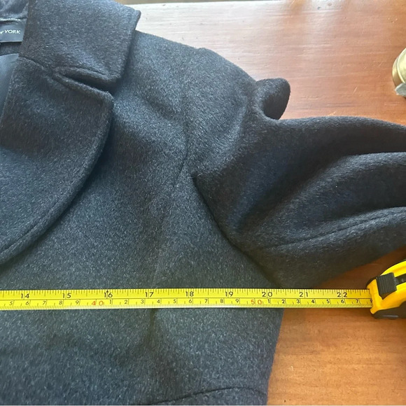 Jones New York Classic Wool Jacket Women's 12P Gray - Picture 10 of 16